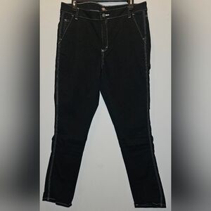 Dickies Womens Black Contrast Carpenter Pants
